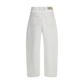 Givenchy White Cotton Jeans Denim